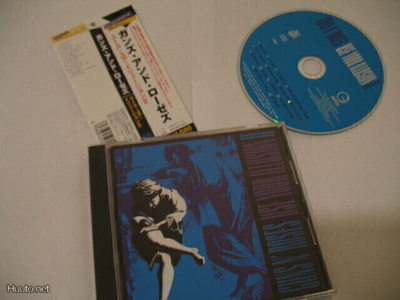 Guns n'roses use your illusion II cd japani obi