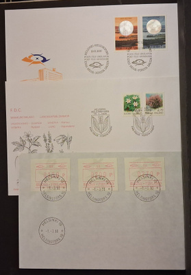 FDC 22 - 1990 3 kpl