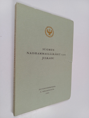 Suomen naishammaslääkärit r.y:n julkaisu; The 20th annive...