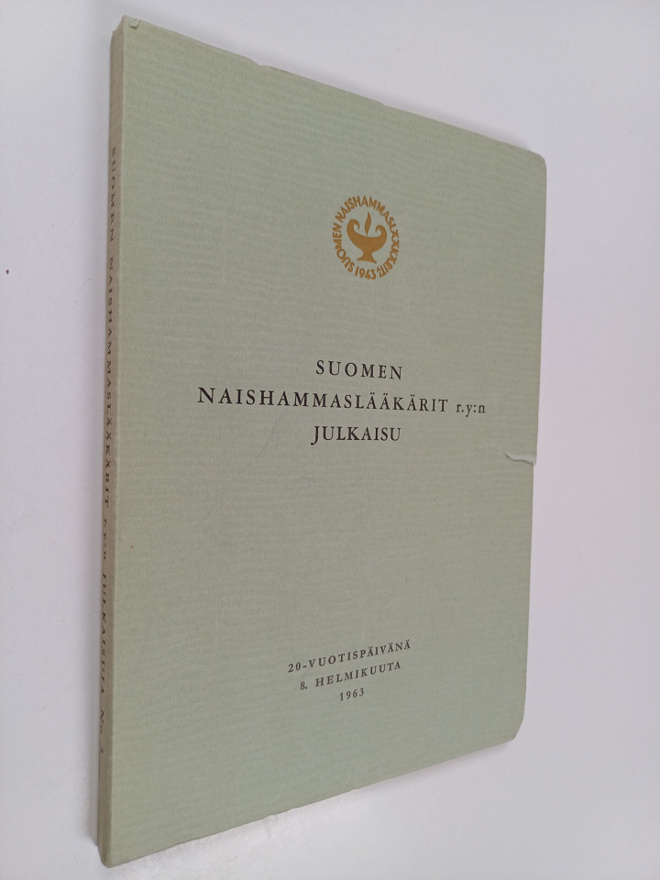 Suomen naishammaslääkärit r.y:n julkaisu; The 20th annive...