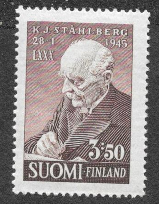 K.J. Ståhlberg 80v 1945 (LAPE 295) **