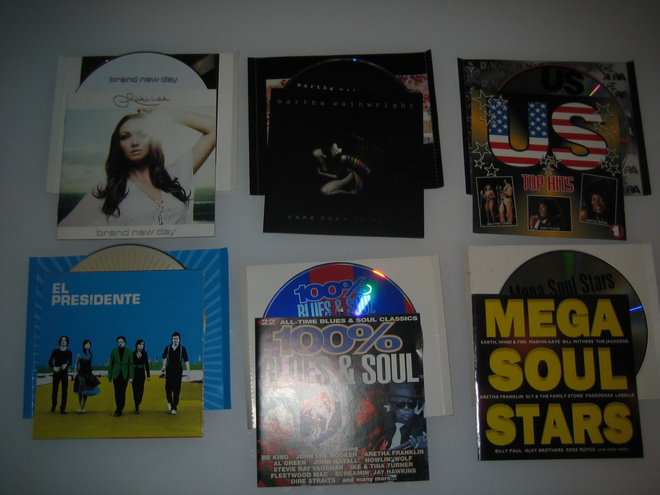 Blues, Soul, Rock yms.12kpl (CD)