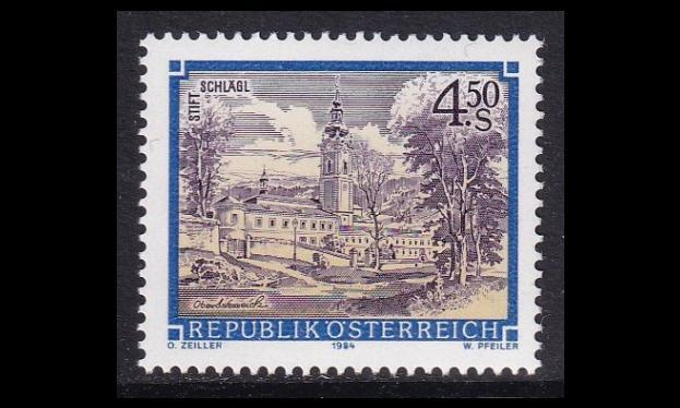 Itävalta 1776 ** Käyttösarja luostari 4.50 S (1984)