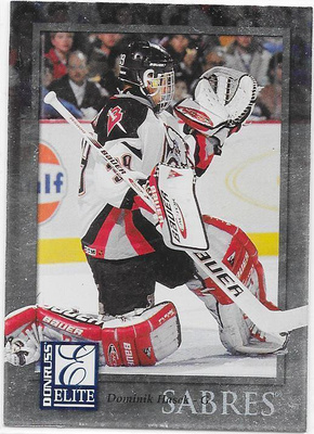 1997-98 Donruss Elite #30 Dominik Hasek Buffalo Sabres MV