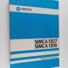 Simca 1307, Simca 1308 : Manuel de Reparation - pikkukuva 1