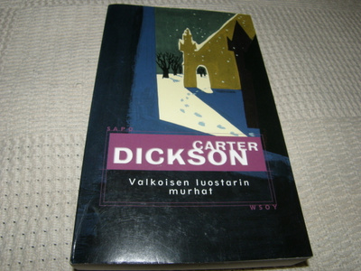 Carter Dickson Valkoisen luostarin murhat