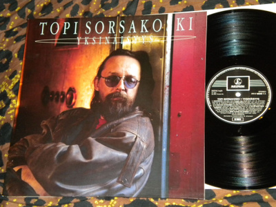 TOPI SORSAKOSKI - Yksinäisyys - LP 1991 EX