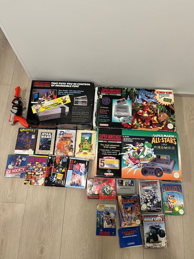 Iso Nes ja Snes paketti! 3 konsolia ja pelejä