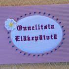 Onnittelukortti, eläkepäiville, käsintehty uusi taitekortti - pikkukuva 1