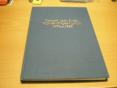 Kenraali Lauri Sutela: Komentajan linja 1974-1983