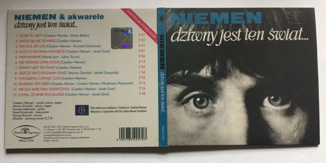 NIEMEN & Akwarele – Dziwny Jest Ten Swiat CD