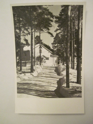VANHA Postikortti Porvoo 1950-l Alkup.Mallikappale