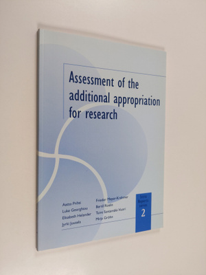 Assessment of the additional appropriation for research