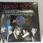 HANOI ROCKS - DEAD BY X-MAS NOTHING NEW UUSI SS 7'' 2018 - pikkukuva 1