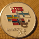 CCCP: vintage Rossija-jääkiekkoturnaus 1978 -pinssi - pikkukuva 1