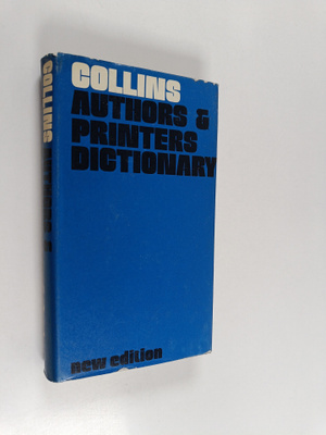 F. Howard Collins : Authors and printers dictionary