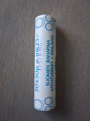 Rahapajan rulla 50 penniä 1997