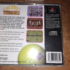 Sony PS1 All Star Tennis videopeli Black Label CIB PAL - pikkukuva 2