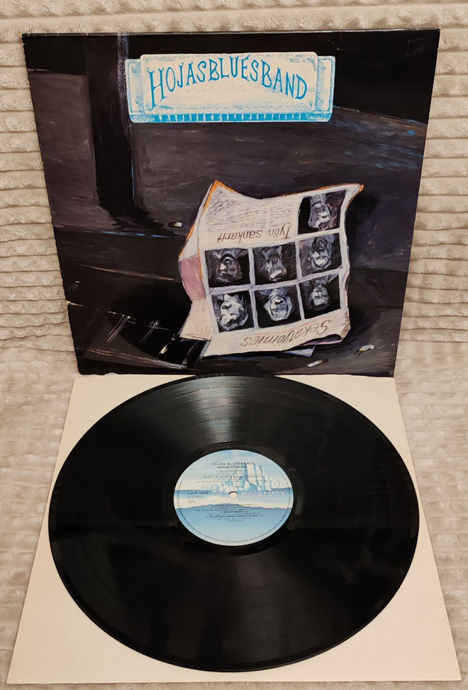 Hojas Blues Band Sekatyömies lp