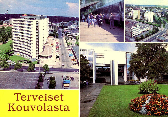 TERVEISET KOUVOLASTA,  käyttämätön