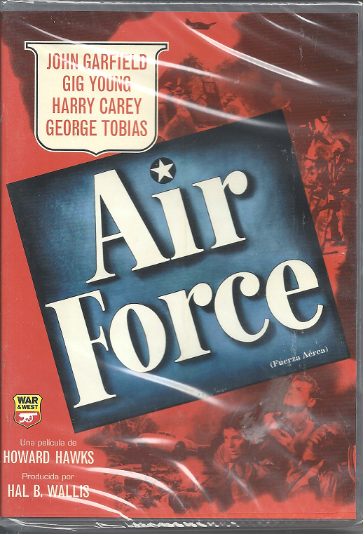 UUSI Air Force (1943) John Garfield, Howard Hawks DVD