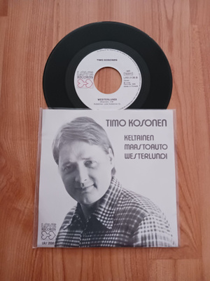 Timo Kosonen – Keltainen Maastoauto 7" 1976 Love Rec. mint!!