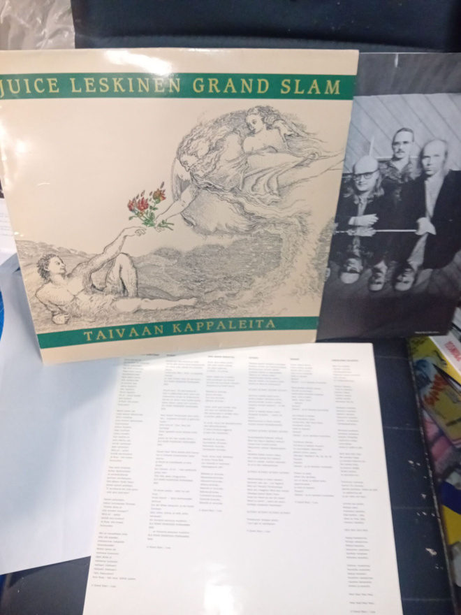 LP Juice Leskinen Grand Slam : Taivaan kappaleita ( SIS POST