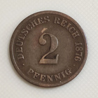 Saksa 2 Pfennig 1876C - pikkukuva 1