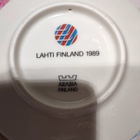 ARABIA NESTORI TONTTU, LAHTI 1989 MM KISAT KERÄILYLAUTANEN - pikkukuva 2