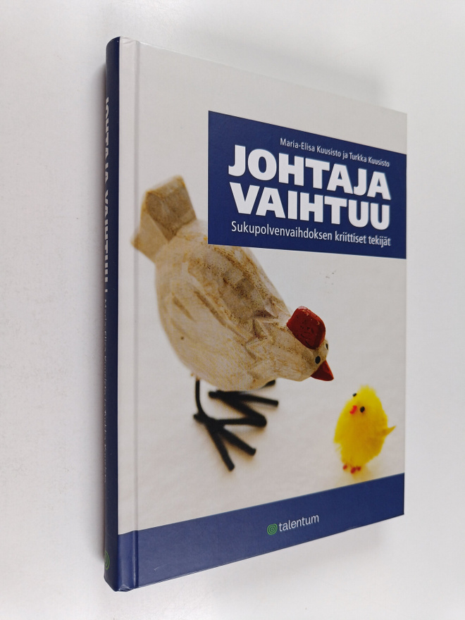 Maria-Elisa Kuusisto : Johtaja vaihtuu : sukupolvenvaihdo...