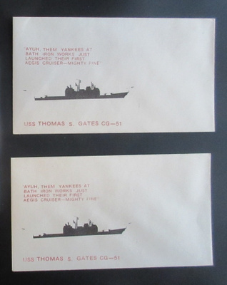 USS THOMAS S. GATES (CG - 51) 2kpl