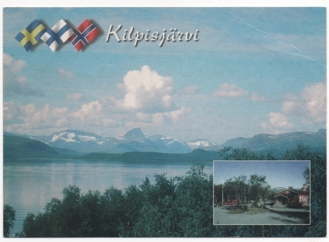 Kilpisjärvi Lappi tuntureita