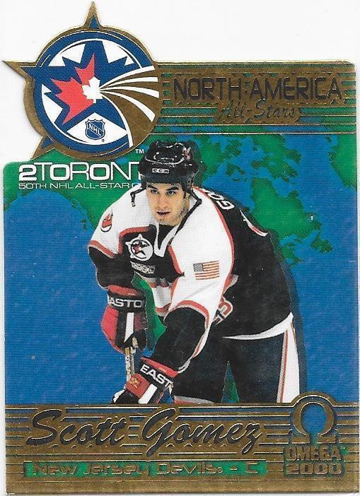 99-00 Pacific Omega North American #8 Scott Gomez New Jersey