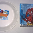 LASTEN JUHLIIN KUTSUIHIN SPIDERMAN LAUTASET MUKIT SERVETIT - pikkukuva 2