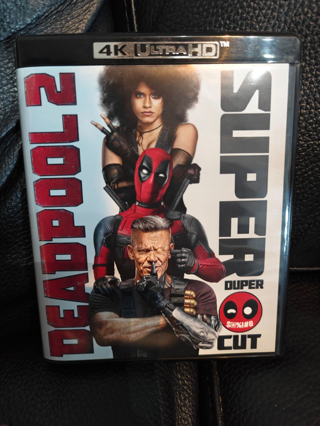 Deadpool 2 - Super Duper Cut 4KUHD+Blu-ray Saksajulkaisu