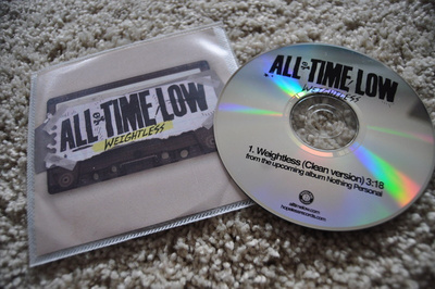 ALL TIME LOW - WEIGHTLESS CDS jon bellion