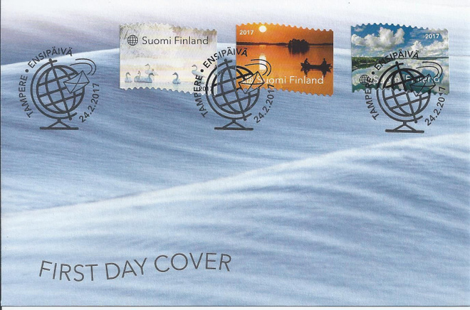 2017  FDC  Tyynen rauhallisesti