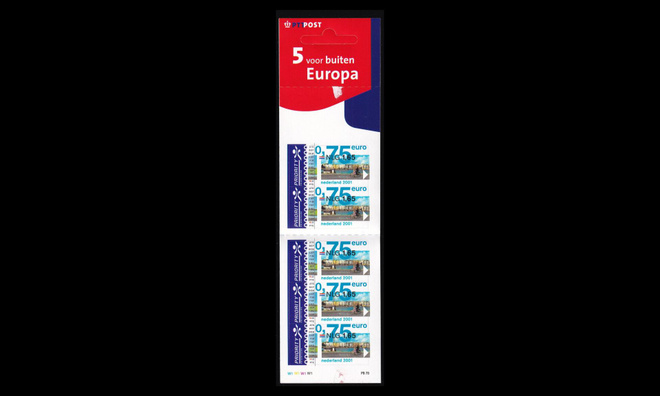 Alankomaat 1903MH ** Eurojen käyttöönotto vihko (2001)
