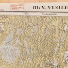 VANHA Armeijan Kartta Vuole Luov. Alue 1928 Sotakorkeakoulu - pikkukuva 2