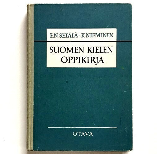 Suomen kielen oppikirja Setälä Nieminen
