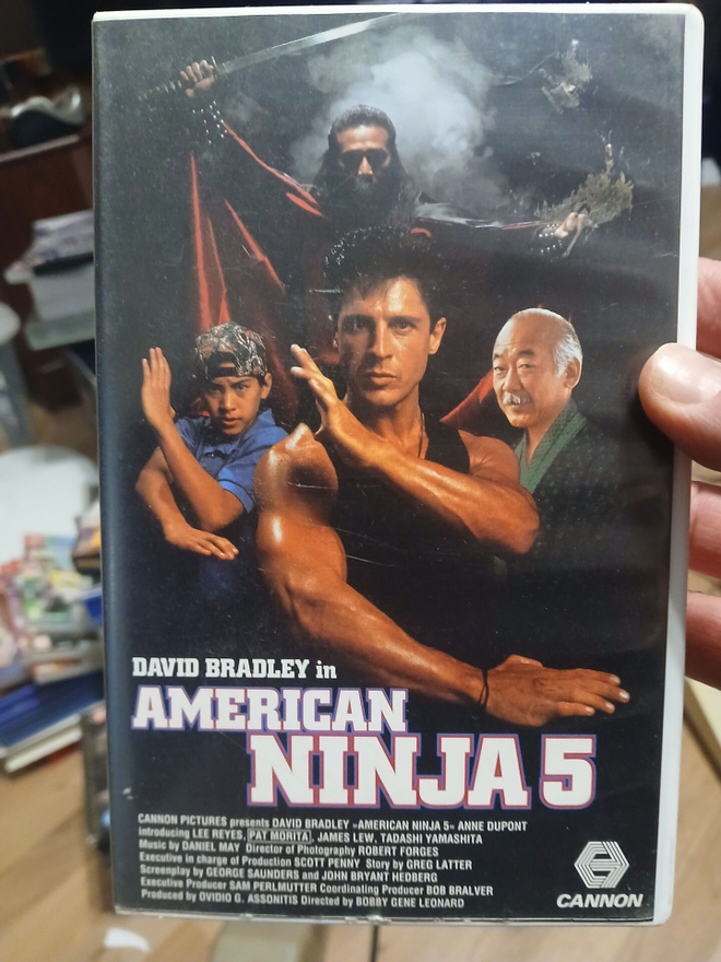 American ninja 5 vhs