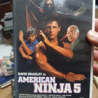 American ninja 5 vhs - pikkukuva 1
