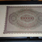 Germany Saksa 100000 Mark 1923 P83 UNC- - pikkukuva 2