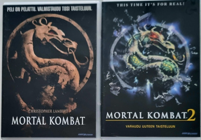 MORTAL KOMBAT 1 & 2 DVD