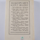 William Shakespeare : William Shakespearen draamat 1 : Ha... - pikkukuva 2