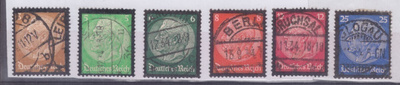 Saksa reich 1934 LaPe 539-544