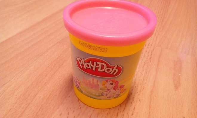 My little pony G3 Play-Doh purkki