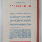 Aarni Penttilä : Hyvästi aapiskukko! : alakansakoulun toi... - pikkukuva 2