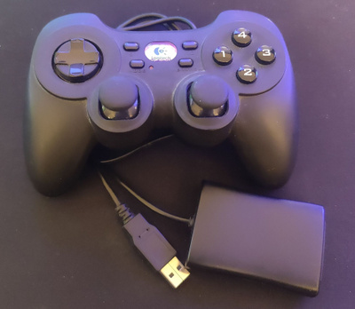 Logitech Cordless RumblePad 2 ohjain