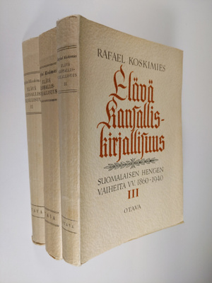 Rafael Koskimies : Elävä kansalliskirjallisuus 1-3